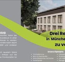 3 Reihenhäuser - 10 Min. zu Fuß zu BMW & zur U2 - provisionsfrei - München Am Hart