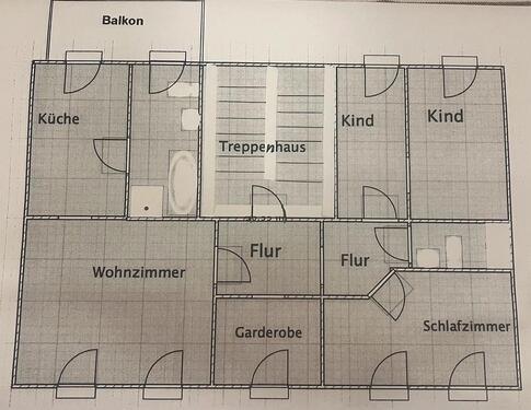 Foto - schöne 4-Raumwohnung mit Balkon in Eisenberg