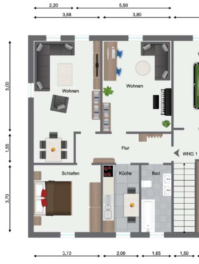Foto - 3-Zimmer-Wohnung in Hösseringen bei Suderburg – 80 qm