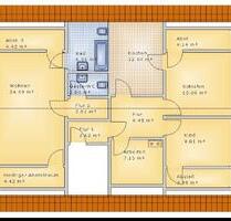 Moderne 3,5 ZKB auf ca. 80m² Dachgeschoßwohnung in Weitefeld