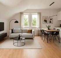 2 Zi. DG-Wohnung in Kyritz mit Gäste-WC, Fahrstuhl und PKW-Stellplatz