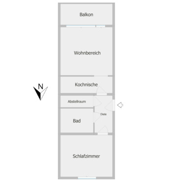 Foto - 2 Zimmer Etagenwohnung zur Miete in Essen