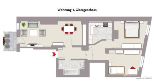 Foto - 3 Zimmer Terrassenwohnung zur Miete in Amt Creuzburg