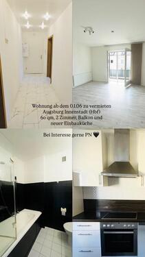 Foto - 2 Zimmer Etagenwohnung zur Miete in Augsburg