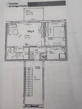 Foto - 2-Zimmer-Neubauwohnung in Triftern, Simbacher Str. 5a