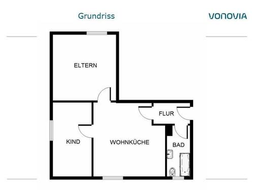Foto - Etagenwohnung zur Miete in Essen