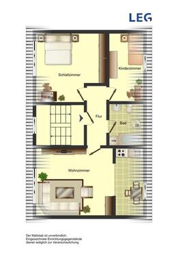 Foto - Etagenwohnung zur Miete in Kamen