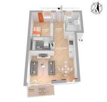 2-Zimmer-Wohnung mit Balkon im Herzen des Ortskerns - Ankum
