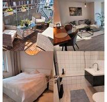 Möbilierte Wohnung mit Balkon, Aufzug, Tiefgarage - Düsseldorf Oberbilk