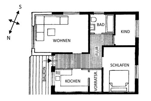 Foto - Etagenwohnung in Bad Nauheim