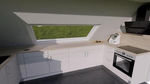 Foto - Lichtdurchfluteten, vollständig modernisierte Dachgeschosswohnung