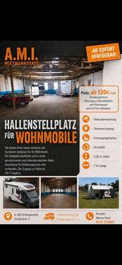 Foto - Hallen - Stellplatz - 130,00&nbsp;EUR Miete,