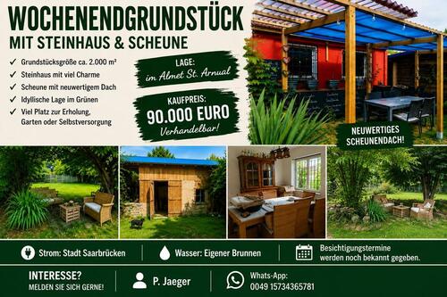 Foto - Wochenendgrundstück im Almet - 90.000,00&nbsp;EUR Kaufpreis, ca.&nbsp; 90,00&nbsp;m&sup2;