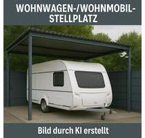Wohnwagenstellplatz Wohnmobilstellplatz überdacht abgeschlossen - Sassenberg