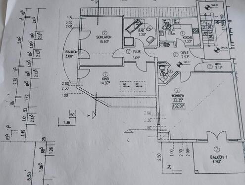 Foto - 3,5 Zimmer Dachgeschoss-Wohnung in Königstein mit 2 Balkonen, TG