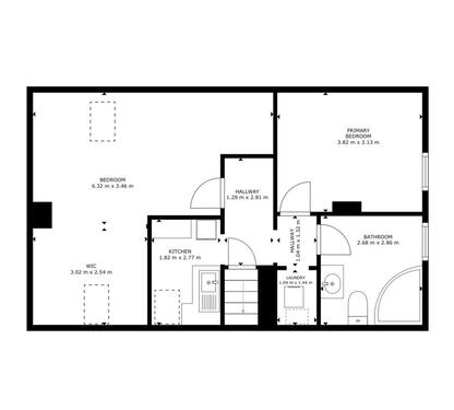 Foto - 2 Zimmer Dachgeschoßwohnung zur Miete in Eisleben (Lutherstadt)