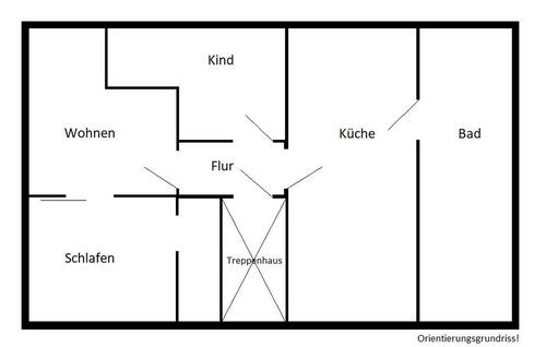 Foto - 3 Zimmer Dachgeschoßwohnung zur Miete in Wernigerode