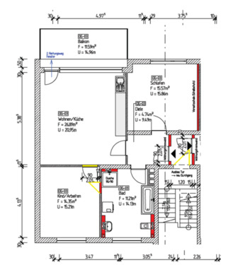 Foto - 1 Zimmer Etagenwohnung zur Miete in Immenhausen
