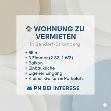 Foto - Wohnung in Stromberg - 850,00&nbsp;EUR Kaltmiete, ca.&nbsp; 65,00&nbsp;m&sup2;