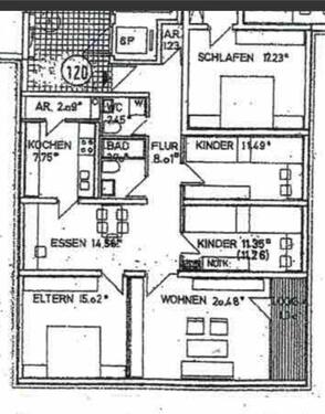 Foto - 4 Zimmer Etagenwohnung zur Miete in Ludwigshafen am Rhein