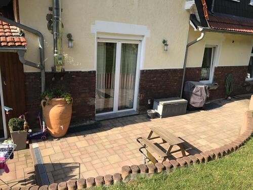 Foto - Reihenhaus mit Garten, Küche und Kamin