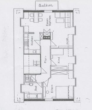 Foto - 3 Zimmer Dachgeschoßwohnung in Neuburg an der Donau