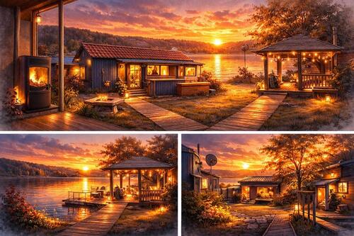 Foto - Traumhaftes Wochenendhaus am See