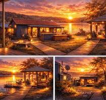 Traumhaftes Wochenendhaus am See - Vlotho