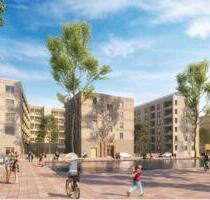 Nur zum Tauch 3 Z Wohnung mit Balkon und WBS in Zollhafen Mainz