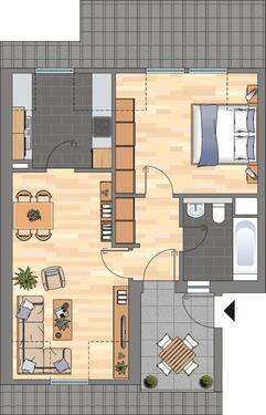 Foto - 2 Zimmer Etagenwohnung zur Miete in Kandel