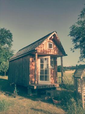 Foto - Tinyhouse Tinyhaus Ecohaus Bauwagen Mobilhaus Massivholz