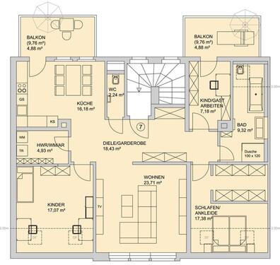 Foto - Etagenwohnung in Zwickau