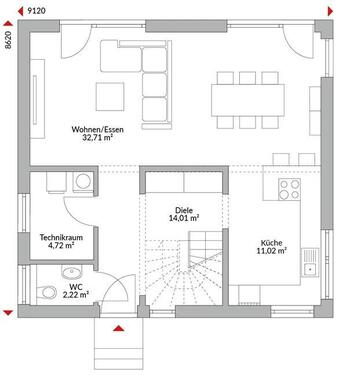 Foto - 3 Zimmer Einfamilienhaus in Rinteln