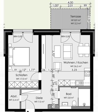 Foto - 2 Zimmer Etagenwohnung in Herne