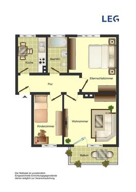 Foto - Etagenwohnung in Osnabrück