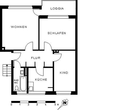 Foto - Etagenwohnung zur Miete in Osnabrück