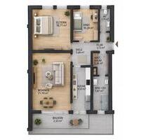 renovierte 3-Zimmerwohnung zu vermieten in 91757 Treuchtlingen
