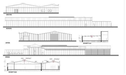 Foto - Gewerbe-Lagerhalle zu vermieten (Langzeitvermietung) 1200+650 qm