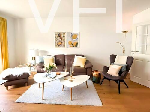 Foto - Möblierte 3-Zi.-Wohnung & Isarnähe (6-36 Monate)