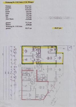 Foto - 3 Zimmer Erdgeschoßwohnung zum Kaufen in Königstein im Taunus