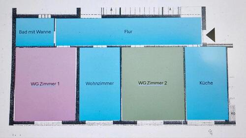 Foto - WG Zimmer 18m2 plus 36m2 Gemeinschaft