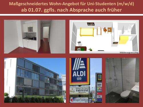 Foto - Maßgeschneidertes Wohn-Angebot für Uni-Studenten (mwd) ab 01.07
