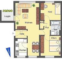 3-Zimmer-Wohnung in Detmold Hiddeser Berg