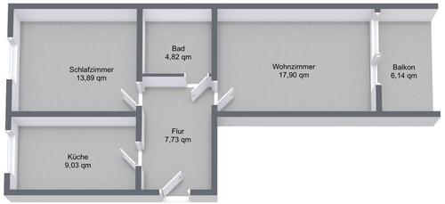 Foto - Etagenwohnung in Stralsund zur Miete