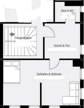 Foto - Charmante 1,5-Zimmer-Wohnung im Herzen von Mögglingen