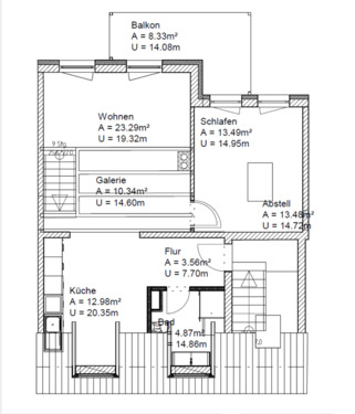 Foto - schöner wohnen - 948,00&nbsp;EUR Kaltmiete, ca.&nbsp; 79,00&nbsp;m&sup2;