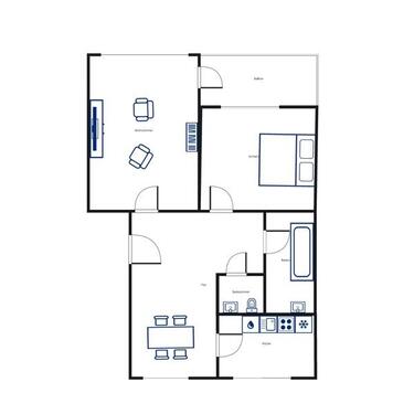 Foto - Etagenwohnung in Kassel zur Miete