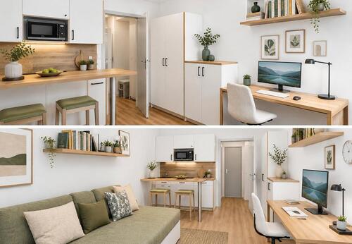 Foto - Provisionsfrei! 1-Zimmer Apartment mit Südbalkon +TG-Stellplatz
