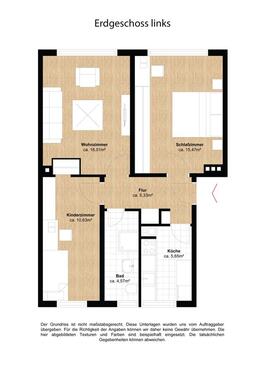 Foto - 3 Zimmer Etagenwohnung in Magdeburg