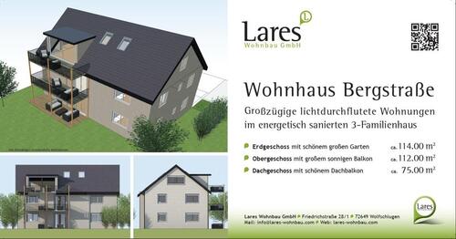 Foto - Großzügige EG Wohnung in energetisch saniertem 3-Fam. Haus